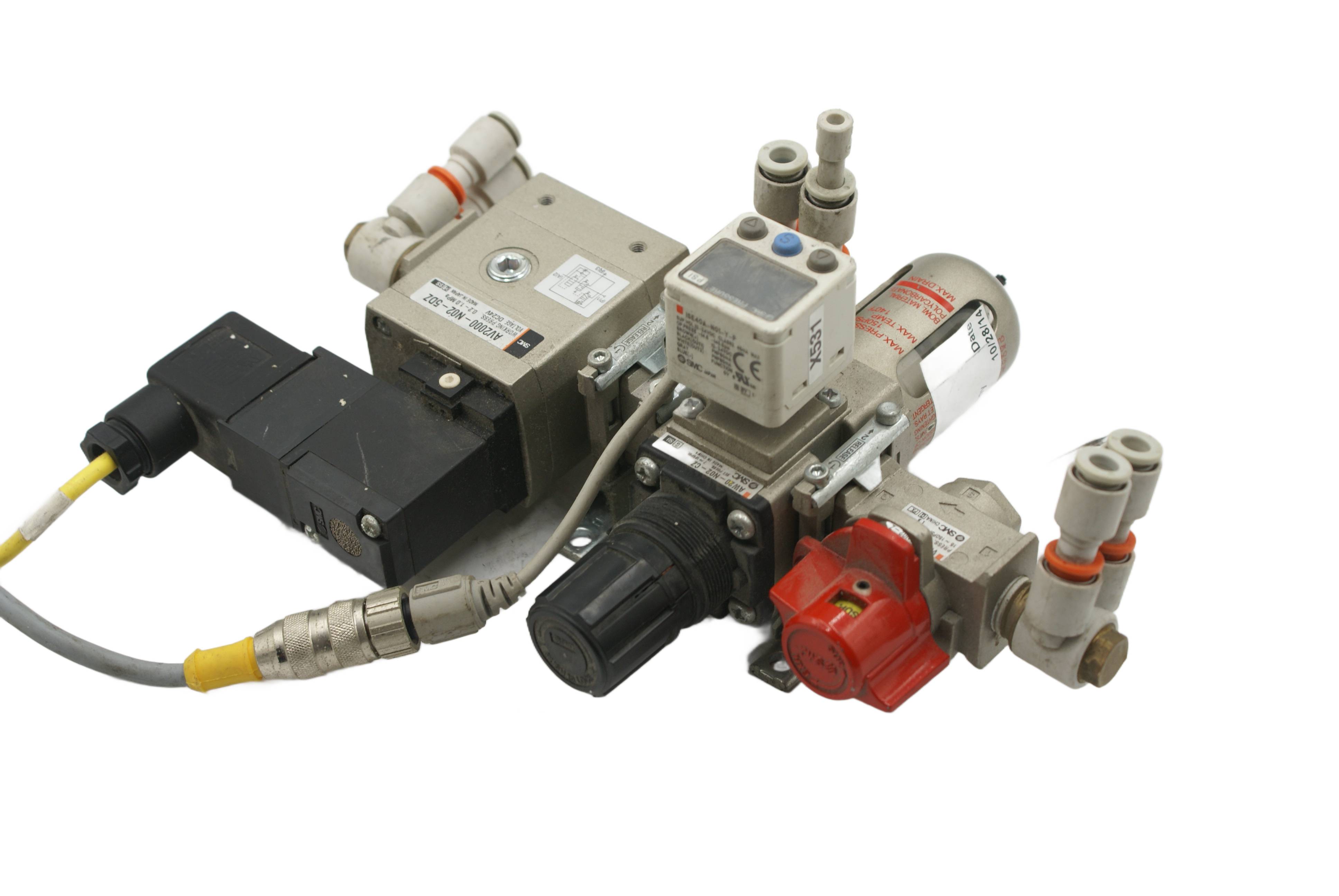 Produkt: SMC AW20-N02-CZ, VHS20-N02-Z, AV2000-N02-5DZ, ISE40A-N01-Y-P